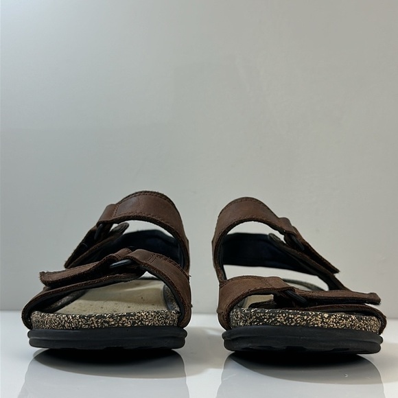 Ecco Brown Leather Cosmo Sandals Size 36(5-5.5) - Picture 4 of 16